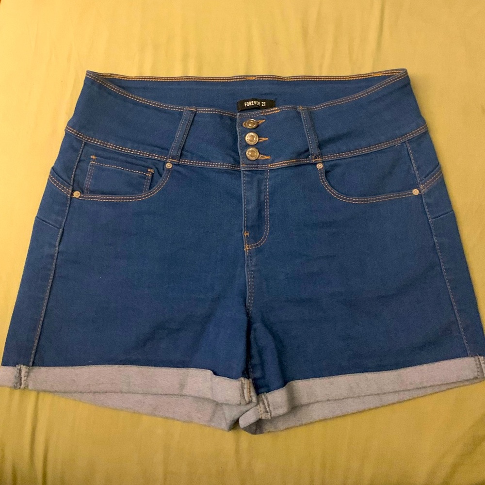 Forever 21 cuffed shorts
